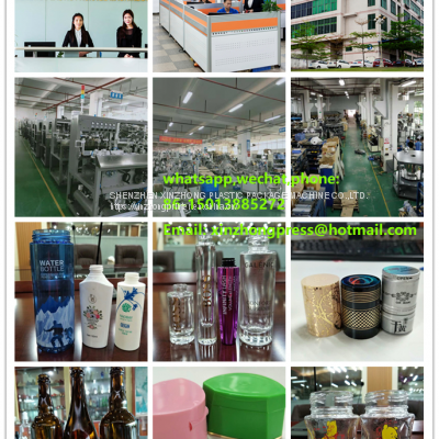 Automatic Glass Bottles Cap Hot Foil Stamping Machine for Metal Plastic Container Closures Hot Stamp Printer Maquina photo-2