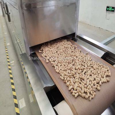 Electricity Continuous Nuts Roasting Line, Conveyor Belt Type Microwave Nut Roaster Machine photo-5