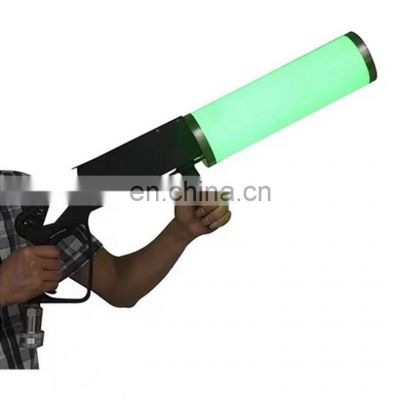 Popular Dj Equipment Mini Handheld Carbon Dioxide Column Gun Smoke Jet Fog Machine Gun