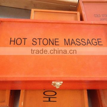 Professional massage stone set