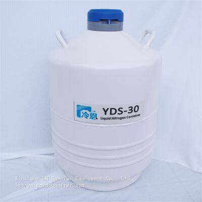 Cryogenic Storage Liquid Nitrogen Tank of Lab Scientific Research Test Vaccine Frozen Yds-30