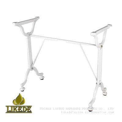New Design Cast Iron Coffee Table Frame Cross Legs Crank Base for Dining Table Furniture Legs