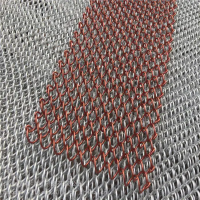 Metal Architectural Mesh Curtain Exterior Wall Cladding Flexible Metal Mesh photo-4