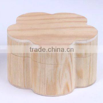 High wood ring box wooden jewelery box with Magnet