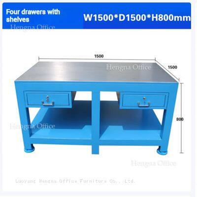 1500mm - 1800mm Industriearbeitsbank mit Schwingungsdämpfern | Schwerlast-Werkzeugarbeitsbank - OEM/ODM-Unterstützung für US-Industrielieferanten