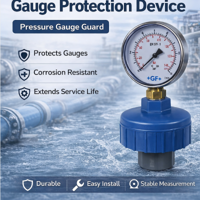 Защитник манометра из ПВХ для трубопроводной системы