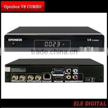 New Arrival !!! 1080P FULL HD DVB S2 & T2 Openbox v8 Combo hd Satellite tv Receiver With Best Price MOQ From 1 Piece photo-2