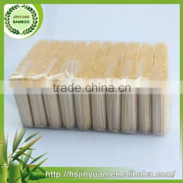 Eco-friendly customized bamboo club frilled toothpicks