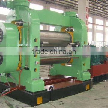 Three Roll Rubber Calender / Cushion Gum Calendering Line