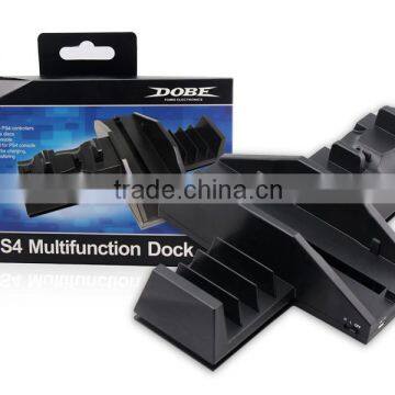 For PS4 Gamers Disk Tower and Dual Charger Dock With Cooling Fan photo-6