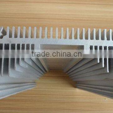 Customized clear anodized extruded aluminium led heat sink (aluminum heat sink for led)