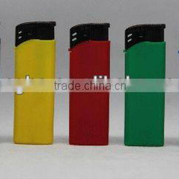 FH-809 disposable plastic electronic lighter rubber painting