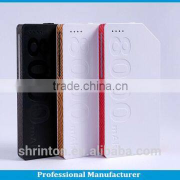 New product Promotional 8000mah Remax power bank for smart phone