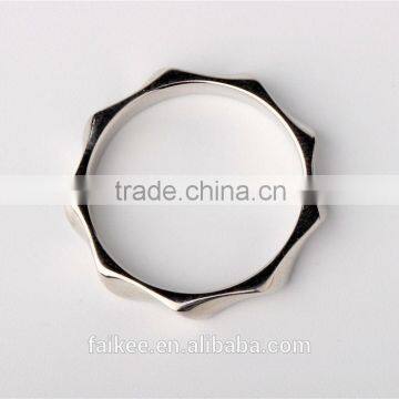 Wholesale Wave Ring Settings Without Stones 925 Sterling Silver Ring photo-2