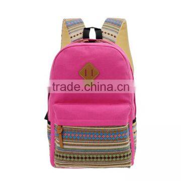 New Design High Middle Class Student Teens Canvas School Bag Most Popular photo-2