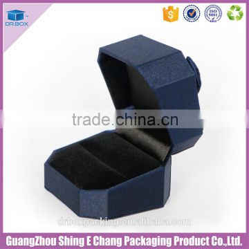 Luxury handmade paper jewelry box/custom jewelry box/jewelry packaging box with ribbon closure