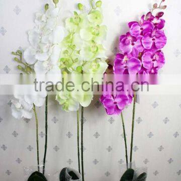 The simulation simulation flower european-style fake flower flower butterfly orchid art sitting room adornment flower arranging