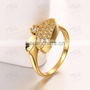 Fashion jewelry accessories 18k gold engagement wedding ring