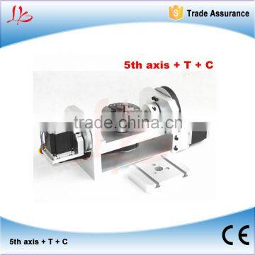 4th aixs / 5th axis / A aixs, rotation axis with chuck with table