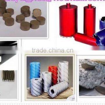 segments for diamond drill core drill bits
