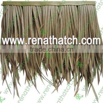 weather resistant synthetic thatch, artificial thatch