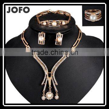 DRJ0521 New Design Gold Jewelry Costume Jewelry Set Gold Filled Jewelry Set