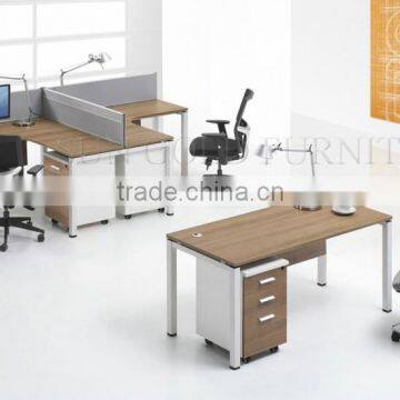 Modern office T shape two people workstation/computer desk (SZ-WSB385)