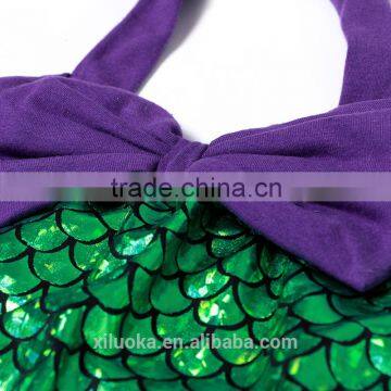 Wholesale Kids Crochet Bikini Swimwear 2016 Girls Mermaid Tail For Swimming photo-4