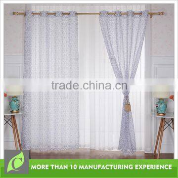 2016 new design Fashion Printing polyester hotel window curtain