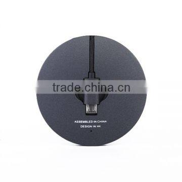 Holly Slim Abs Mobile Power Bank With Built in Cable/power Charger photo-4