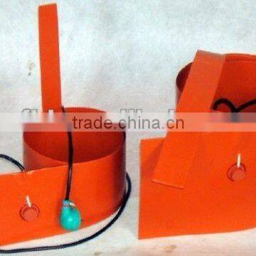 Customize silicone rubber heating blanket for barrel with CE RoHS certification