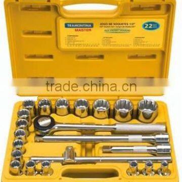 22pcs 1/2" DR Socket Set