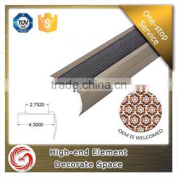 Durable in Use Rounded Stair Nosing Rubber Aluminium Stair Nosing photo-4