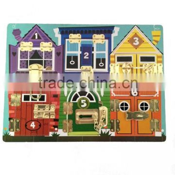 2015 New Hot Design Baby Toys Wood Puzzle