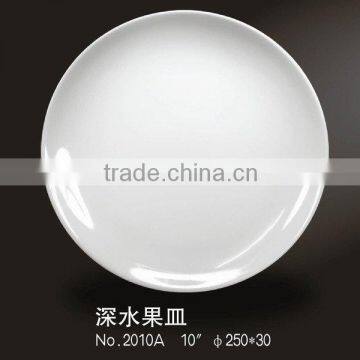 Porcelain Deep Fruit Plate Used for Wedding&Banquet