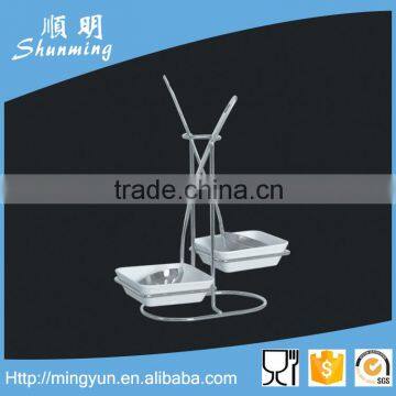 White Melamine Buffet Set photo-3