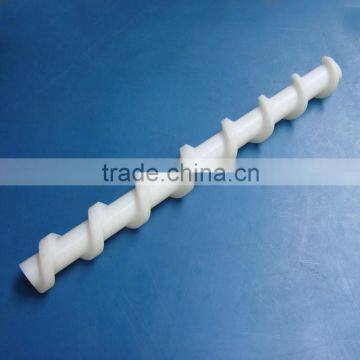 High Wear Resistance CNC Machining Parts Plastic Nylon Conveyer Screw Rod for Bottle Extuder photo-5