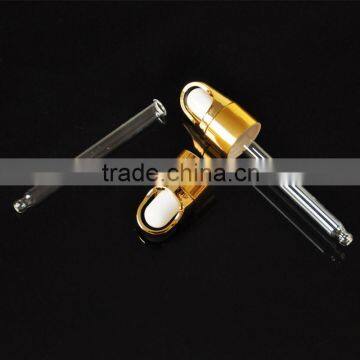 glass pipette aluminium dropper cap with rubber head