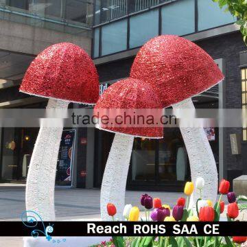 LED artificial mushroom lighting for outdoor decoration, holiday decoration