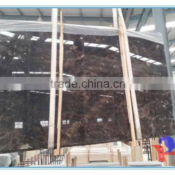 Dark Emperador Marble Big slab directly sale from factory