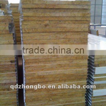 fireproof rockwool wall sandwich panel