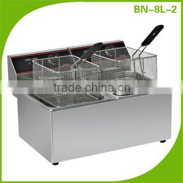 Restaurant Equipment Stainless Steel Counters Fryer BN-8L-2