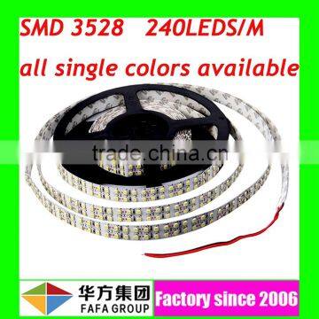 led aluminum profile for led strip slim led strip white led strip 3528 240 led/m strip