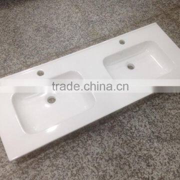 Bathroom thin edge cabinet basin/ceramic wash basin (BSJ-F460-120D)