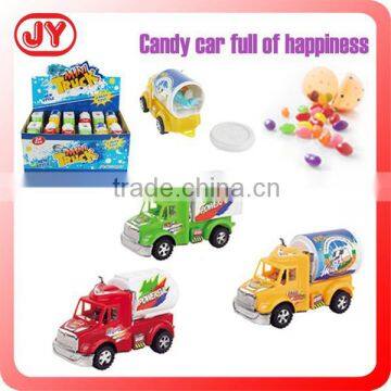 Funny plastic car candy toy with EN71