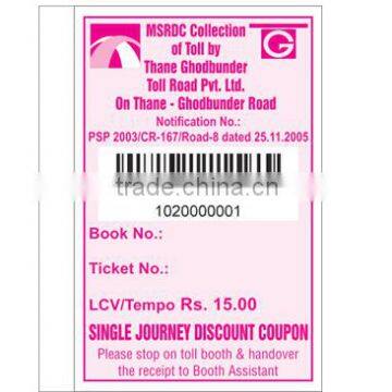 Toll Tickets