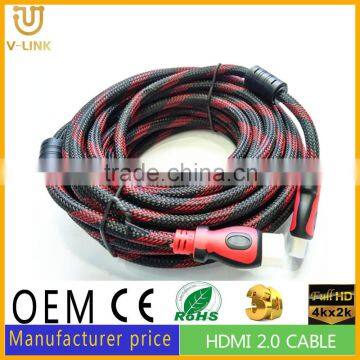 HDMI Cable 2.0 HDMI Cable 100m 50m 40m 30m 20m 10m Support 1080P 4K2K Over Fiber Optic photo-6
