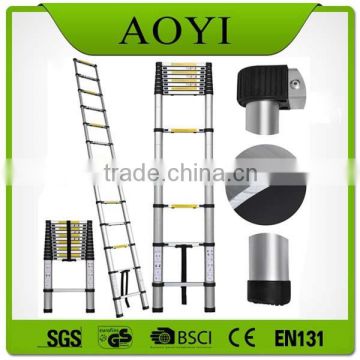 As seen on tv 2016 magic telescopic ladder prices telescopic alumin telescopic rubber feet for ladder telescopic aluminum ladder