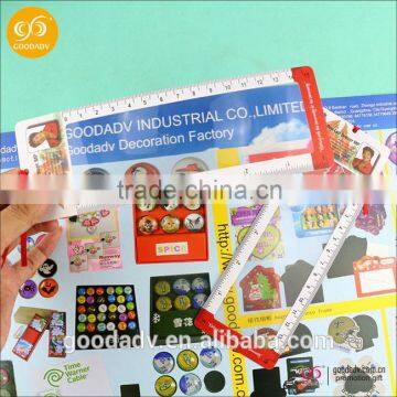 Cheap promotional items pvc magnifying glass to read books