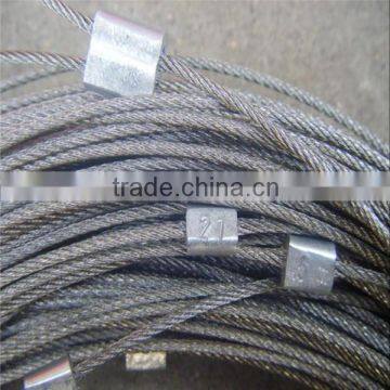 stainless steel wire rope sling/stainless steel wire shipping from china